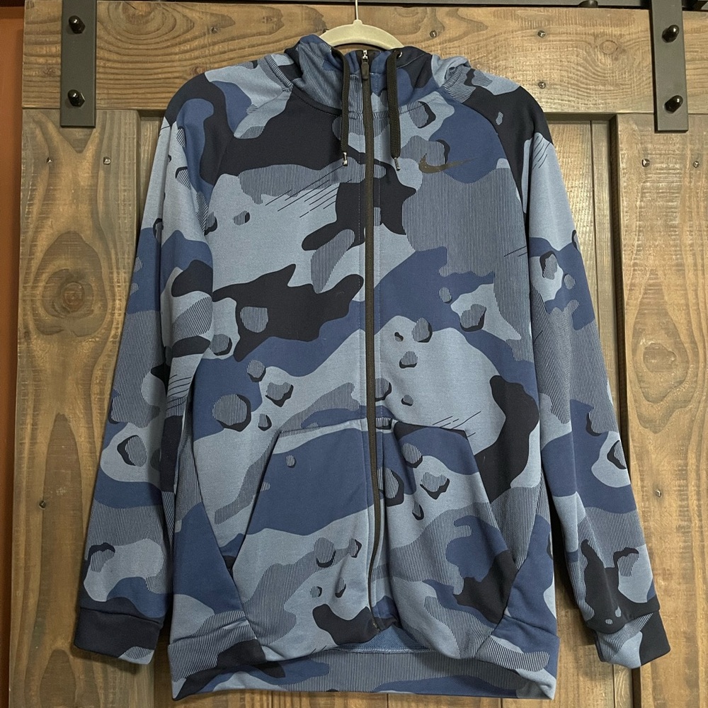 Nike Dri-FIT Blue Hoodie